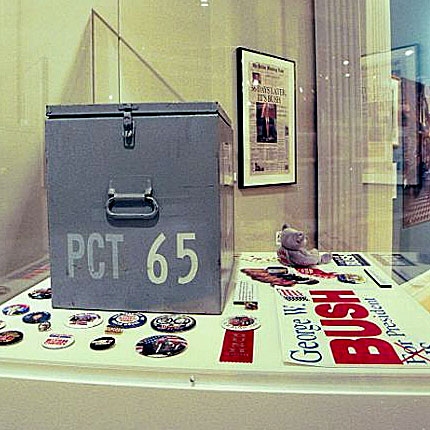 Items showcased on display
