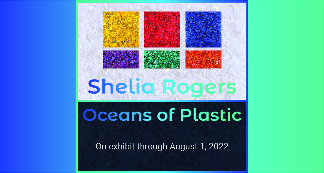 Oceans of Plastic exhibit logo