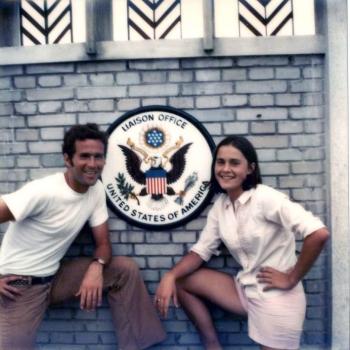 George W. and Doro Visit the Liaison Office in China