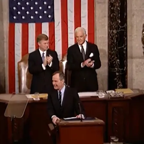 President George Bush Delivers State of the Union Address