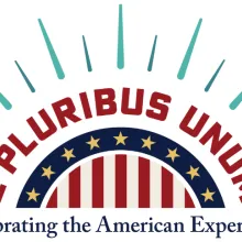 E Pluribus Unum exhibit logo