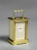 Table Clock with Lattice Design