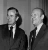 George Bush with President Gerald Ford