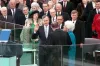George Hebert Walker Bush takes the oath