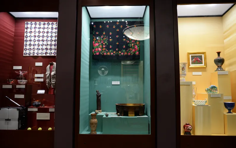 A closer look at the Gifts of State exhibit.