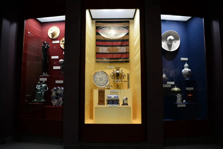 A closer look at the Gifts of State exhibit.