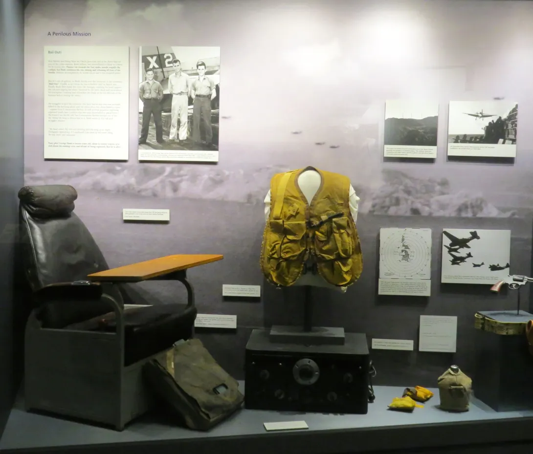 items from a fighter pilot