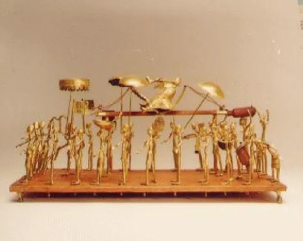 Sculpture, Procession of tribesmen carrying their King Artist