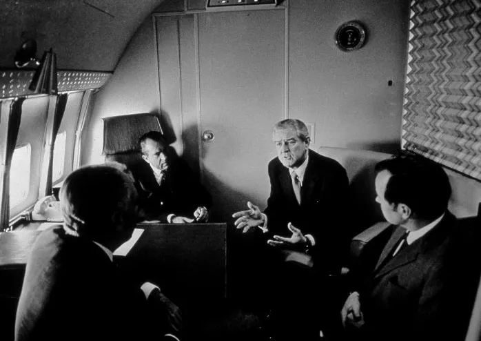 George Bush with Nixon