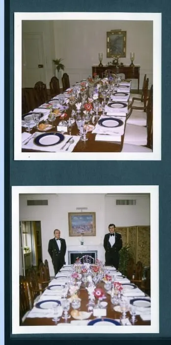 Place Settings for Dinner Hosted By US Ambassador to United Nations