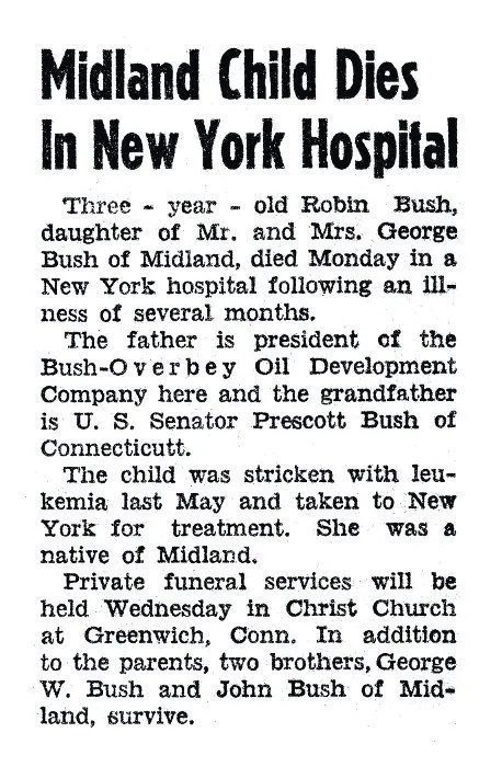 Robin Bush Obituary
