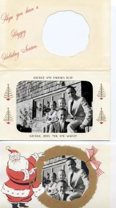 Bush Family Christmas Card