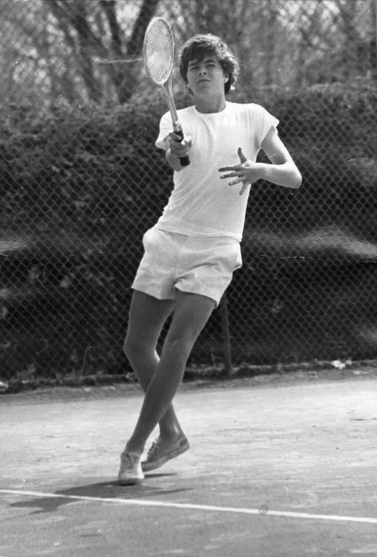 Jeb Bush Playing Tennis