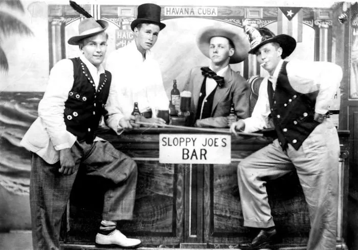 George H. W. Bush Fun with the Guys