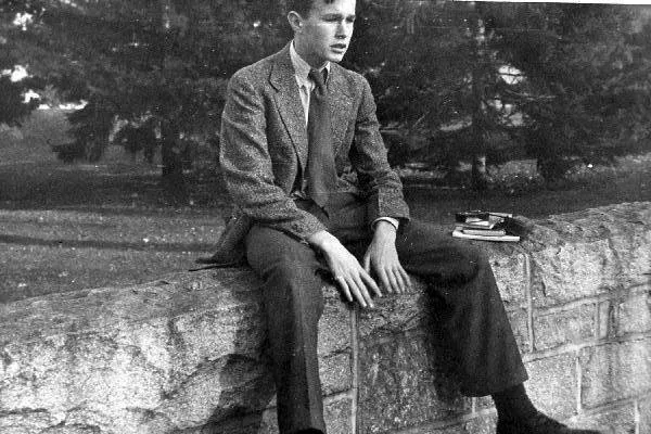 George H. W. Bush on Wall