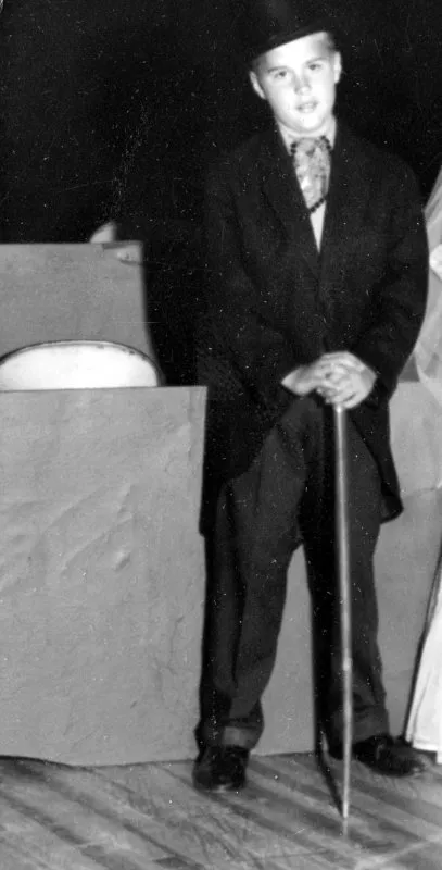 Jeb Bush as The Defendant in the play, Trial By Jury, Houston, Texas