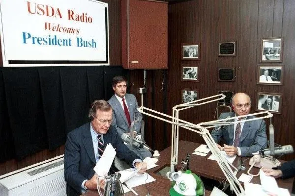 USDA "Farm Net" radio broadcast