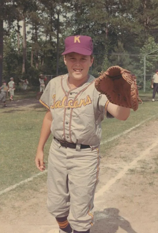 Jeb Bush in Baseball Uniform