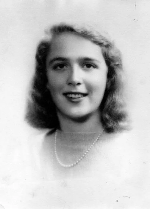 Studio Portrait of Barbara Pierce