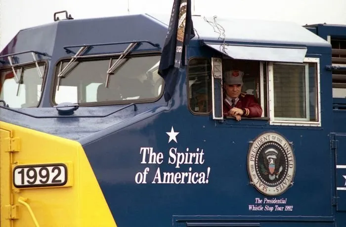 "The Spirit of America" which President Bush used for his Whistle-Stop Campaign