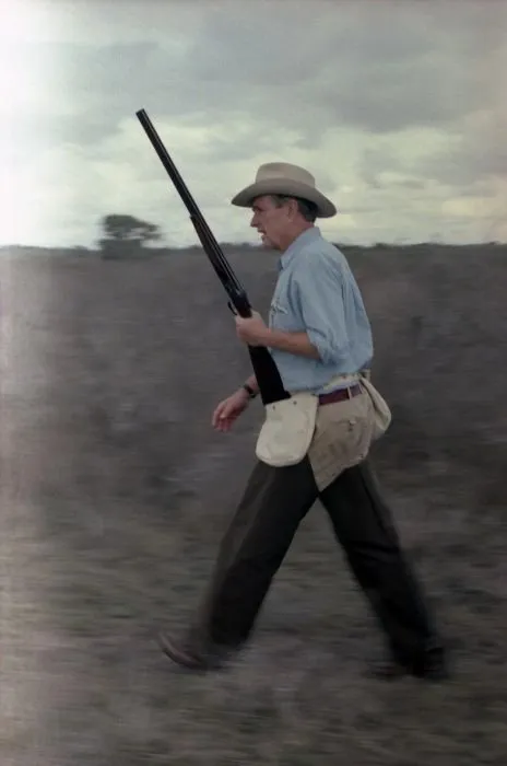 President Bush hunts on the Lazy F Ranch, Near Beeville, TX
