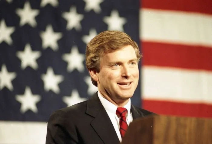 Vice President Quayle speaks at the Department of Energy