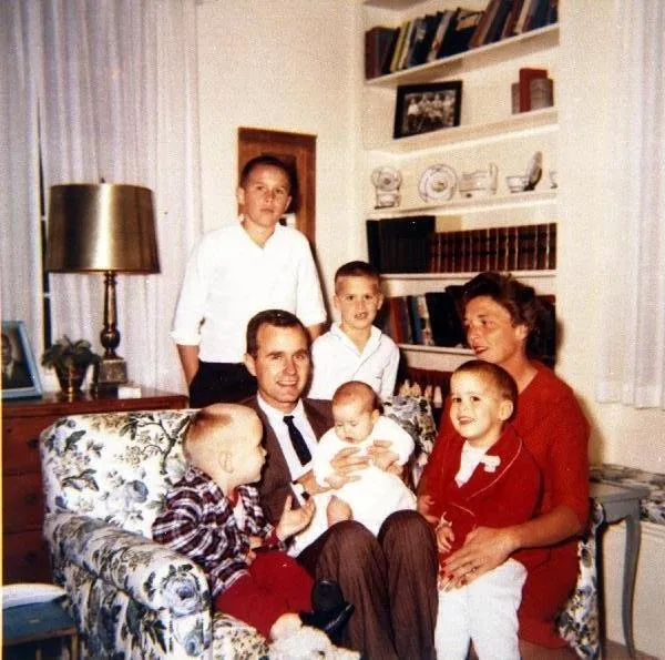 George Bush Family in Houston