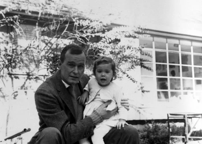 George H. W. Bush Holding Doro