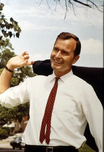 George Bush Campaigning, Midland, Texas