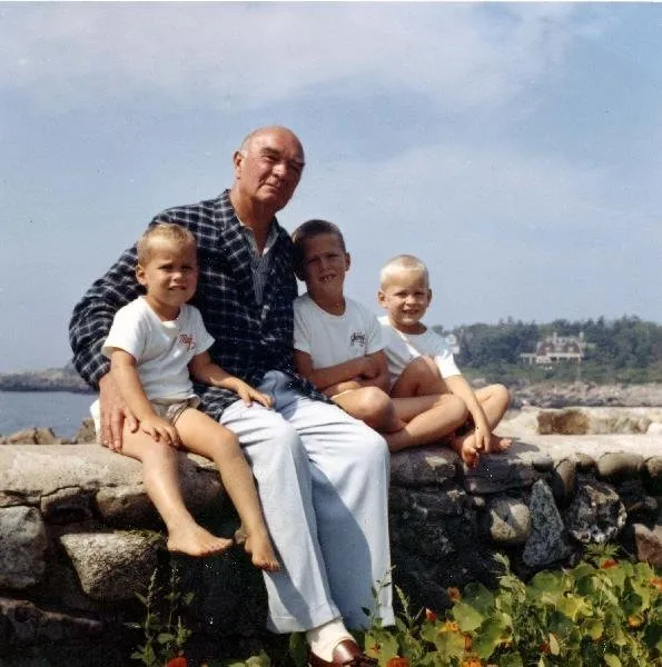 Marvin Pierce with Marvin, Jeb, and Neil