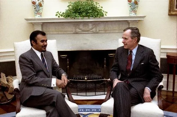 President Bush meets with Saudi Ambassador