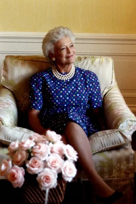 First Lady Barbara Bush