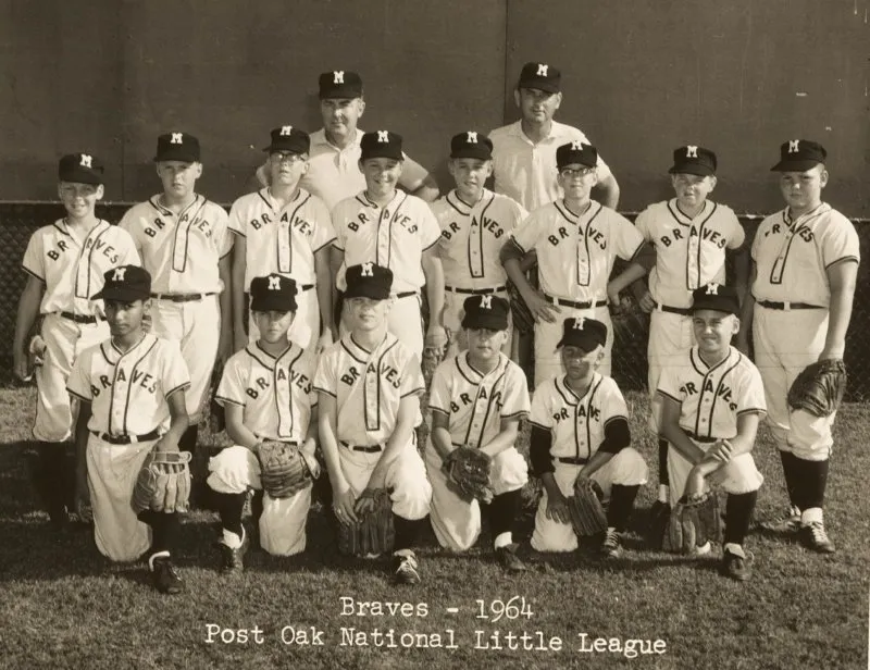 Jeb Bush with Baseball Team