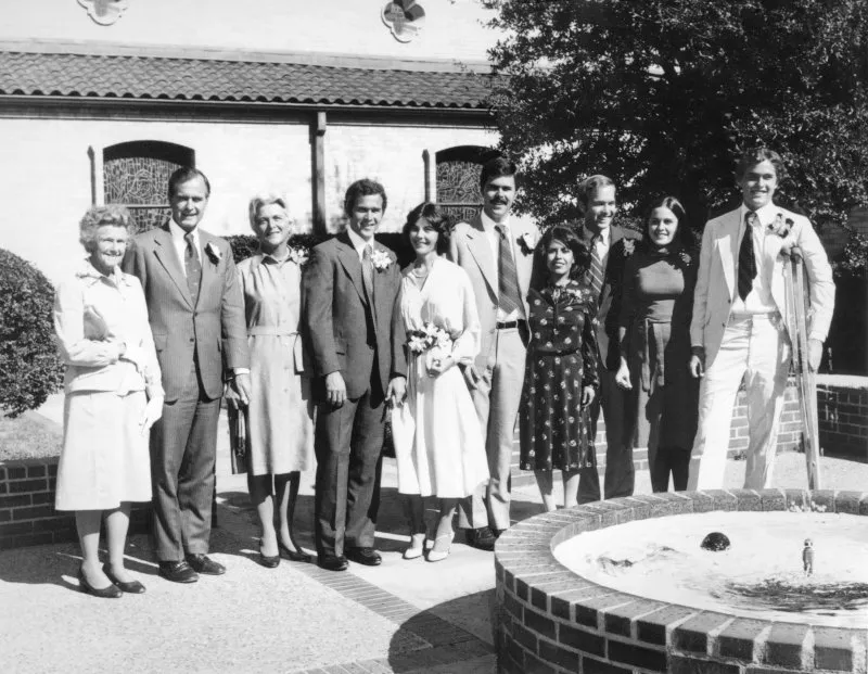 George W. Bush and Laura Welch's Wedding