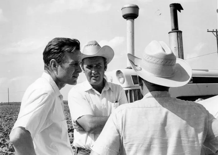 George Bush Campaigns in West Texas for Senate
