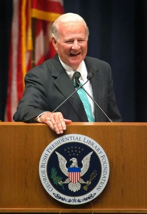 James Baker at the Lenore and Francis Humphrys International Speakers Program