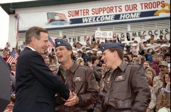 Sumter community welcome to returning troops