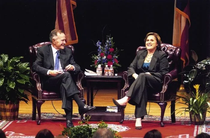 Doro Bush Koch and George Bush Discuss her Book, "My Father, My President"