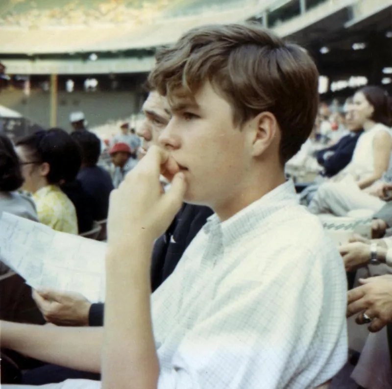 Jeb at a Houston Astros game
