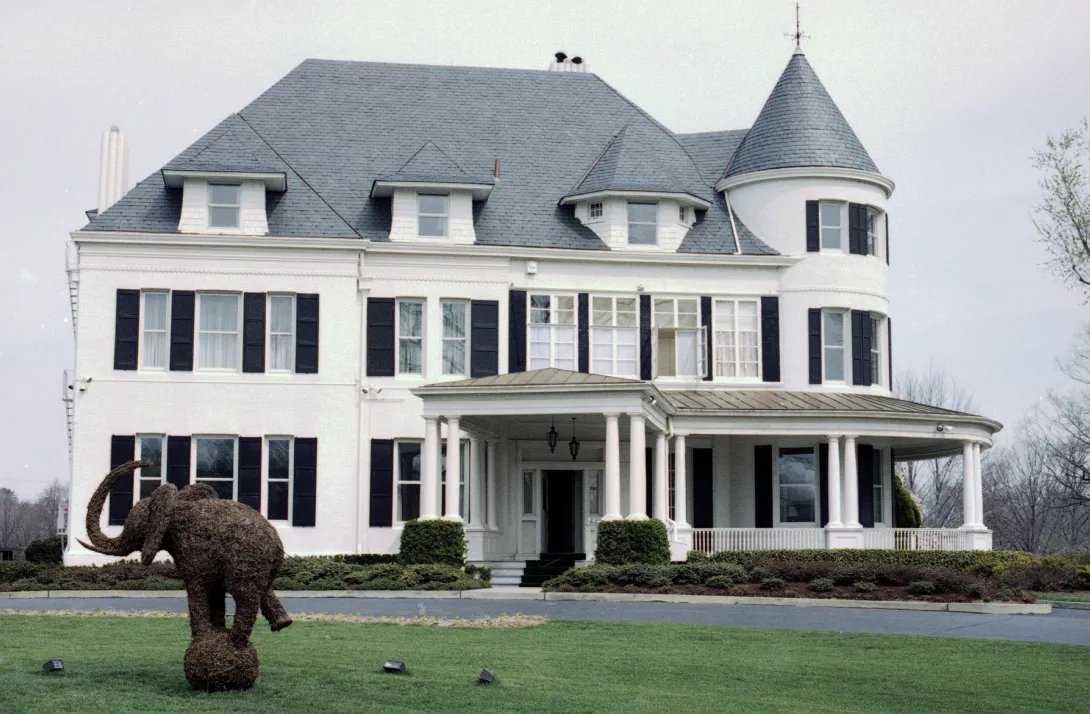 Residence of the Vice President of the United States on the grounds of the U.S. Naval Observatory, Washington, D.C