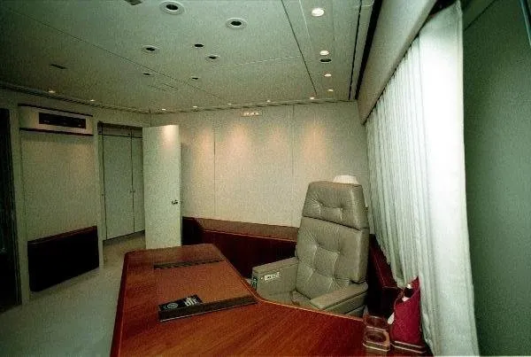 Interior views of Air Force One