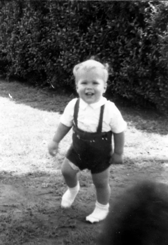 Jeb Bush learning to walk, Midland, Texas
