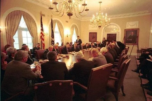 President Bush meets with bipartisan Congressional Leadership
