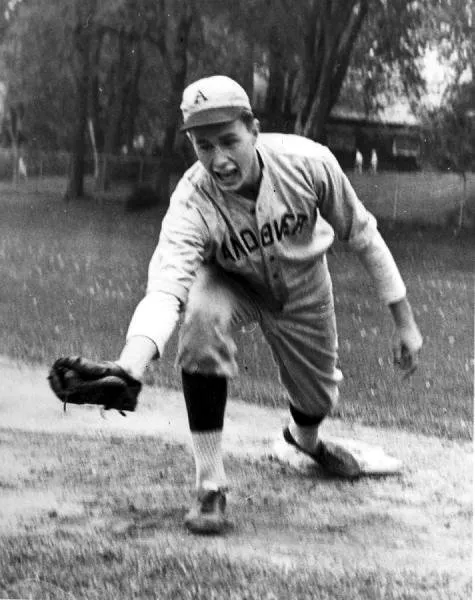 George Bush Plays Baseball at Phillips Academy