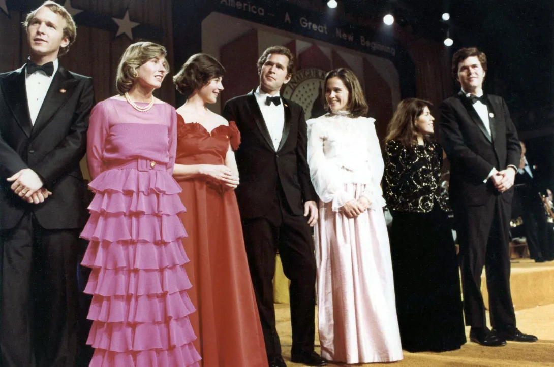 The Bush Family at the Inaugural Ball