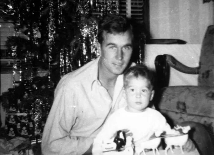 George Bush Holding George W.